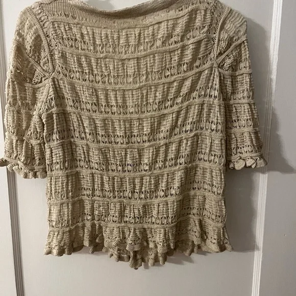 Natural Life Women's Beige Knit Blouse - Picture 8 of 8